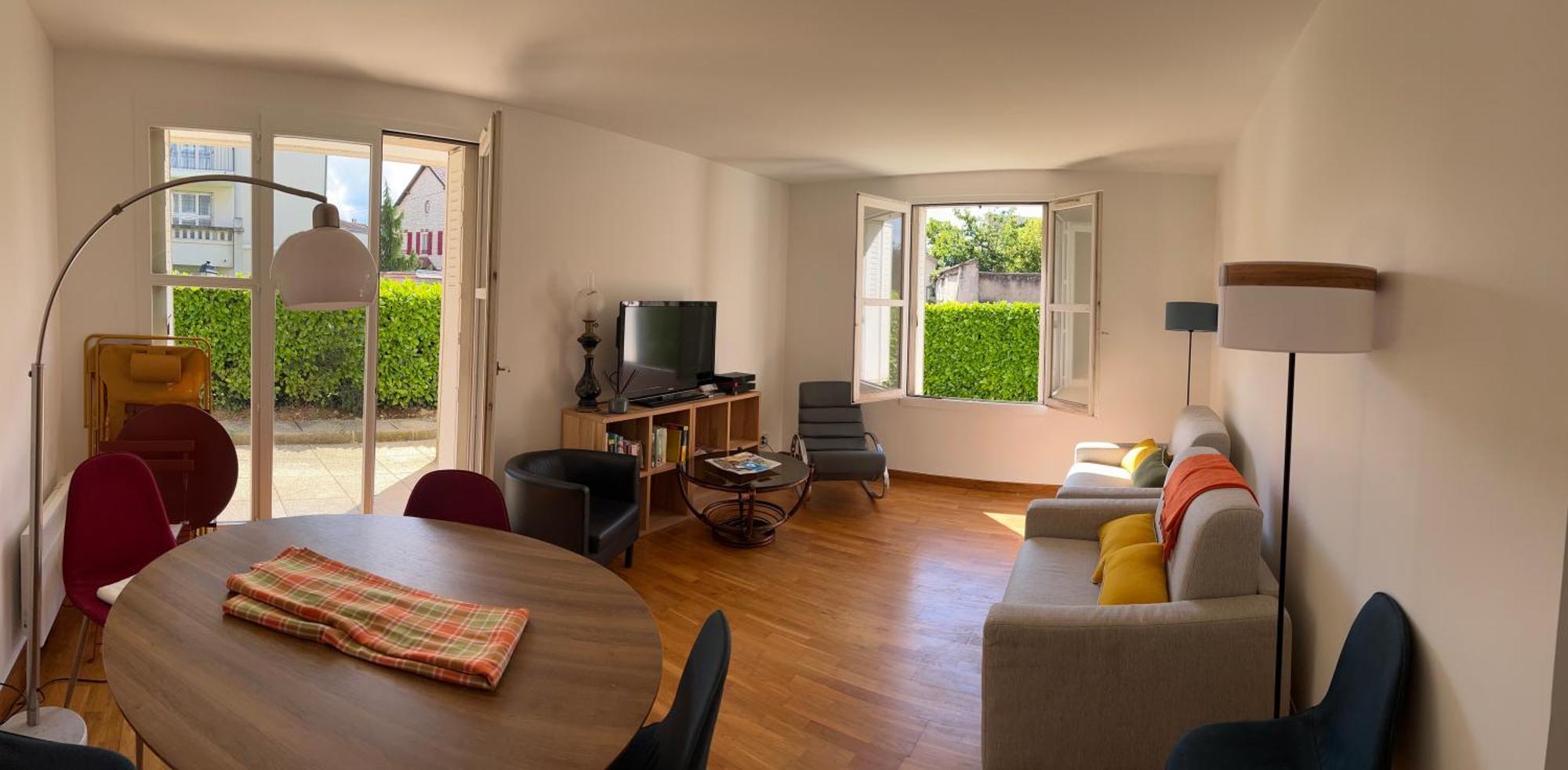 Appartement Standing Avec Jardin, 4 Personnes, Strategiquement Situe Mantes-la-Jolie ภายนอก รูปภาพ