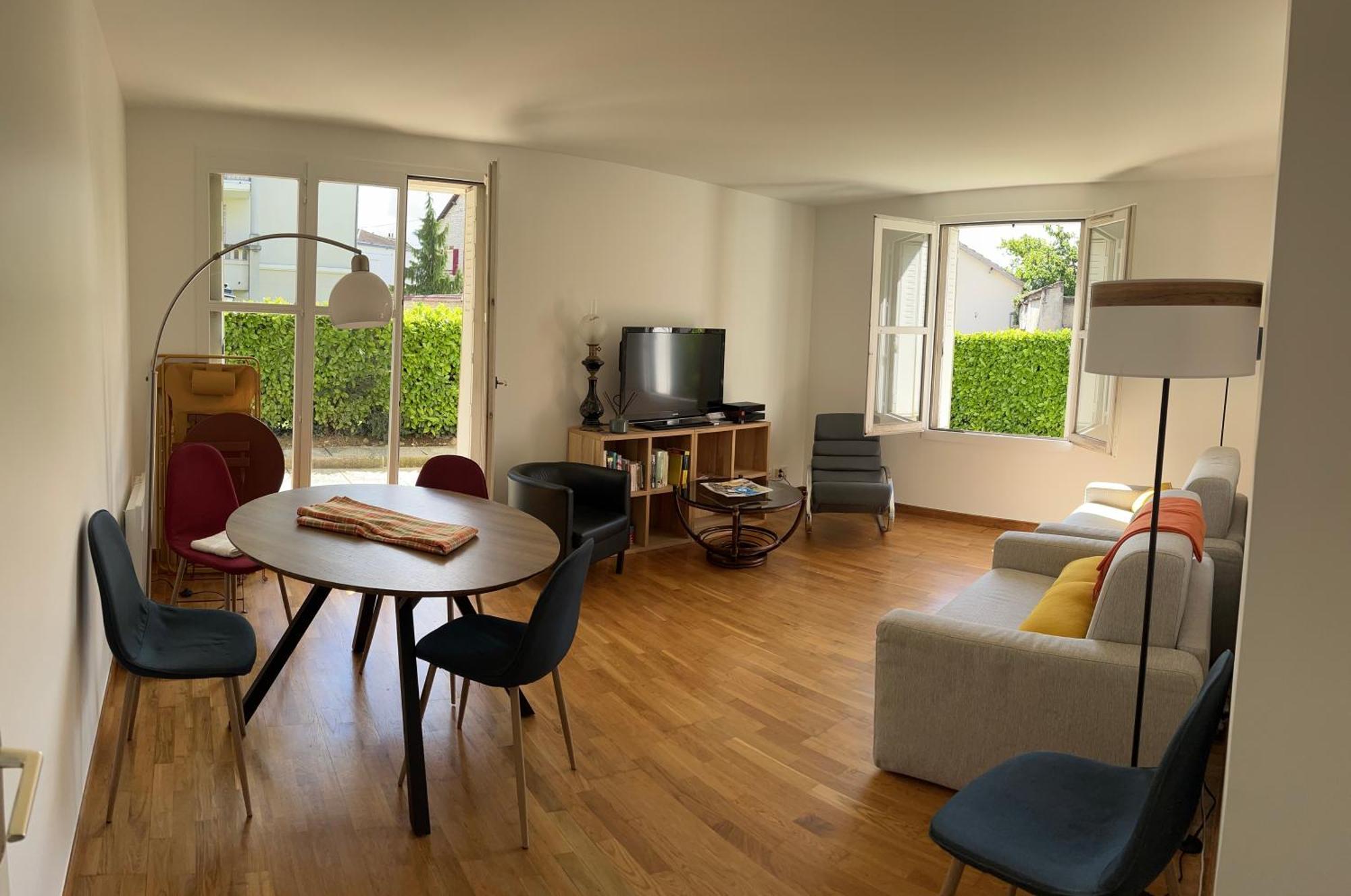 Appartement Standing Avec Jardin, 4 Personnes, Strategiquement Situe Mantes-la-Jolie ภายนอก รูปภาพ