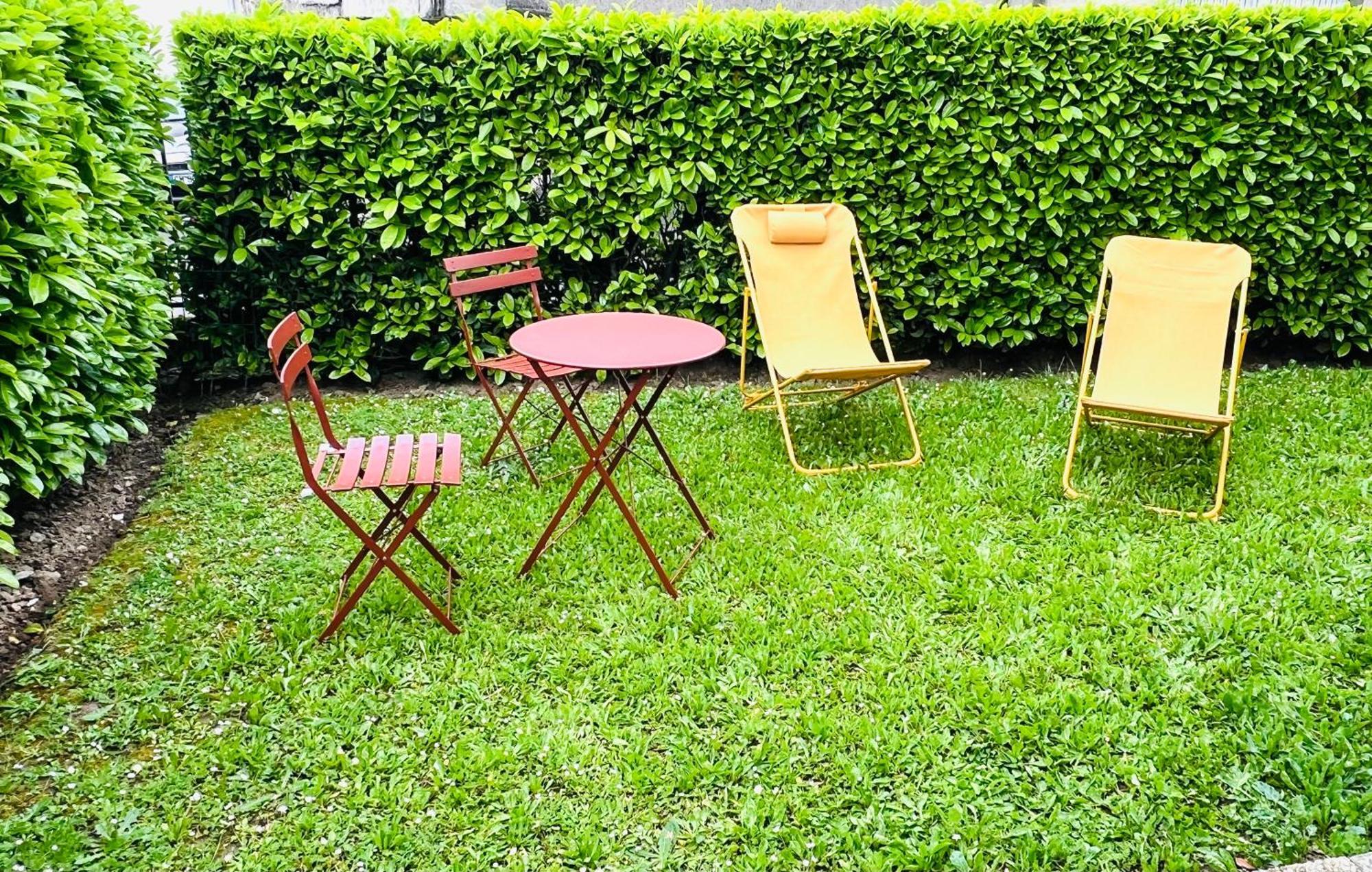 Appartement Standing Avec Jardin, 4 Personnes, Strategiquement Situe Mantes-la-Jolie ภายนอก รูปภาพ